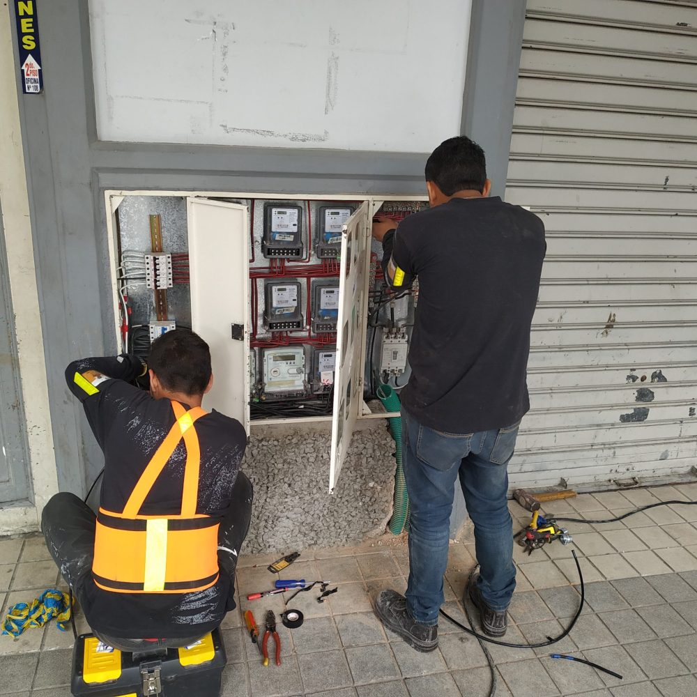 Armado de cableado Medidores